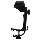 2x Adjustable Microphone Drum Clip Mic. Clamps Support Groove Gear Black