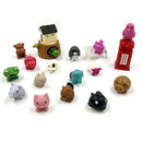 2Pcs Mini Animals Sucker Diy Accessories Cartoon Action Figures Suction Cup T JR