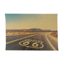 Route 66 Retro Kraft Paper Poster Tin Signs Wall Art Painting House De SP
