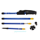 4-Section Adjustable Hiking Stick Anti-Shock Walking Trekking Trail Poles Canes