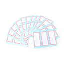 12sheets self adhesive label Blank note label Bar stickywritable namestickers Z