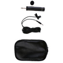 Musical Instruments Lavalier Tie Microphone, Omnidirectional Condenser