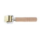 Leathercraft Wooden Handle Leather Press Edge Roller Steel Roll 25mm