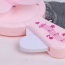 1pc Interesting Hand Pressure Cooling Mini Fan Candy Color Cute Kids Toys Gift