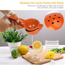 Manual Juice Extractor Aluminium Alloy Hand Press Juicer Mini Travelling Ca