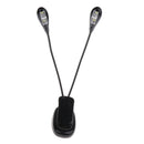 Novelty LED Clip-on Music Stand Lamp Light Reading Light Illumination 4 LED