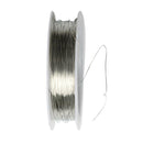 2 Roll 22 Meters Iron Wire Cord for Jewelry Making Craft DIY Headpiece 0.3mm