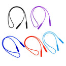 5pcs Silicone Reading Band Cord Strap Sunglasses Eyewear Glasses 5 Colours
