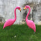 Lifelike Pink Flamingo Garden Decoration Lawn Sculpture Ornament Decor