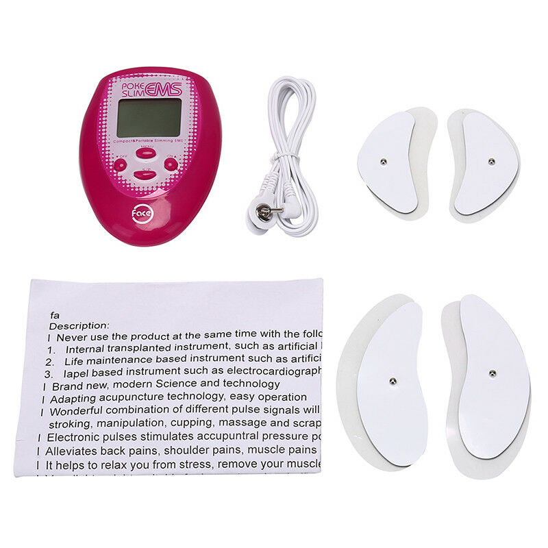 Ems Electric Massager FaceSlimming FacialMuscle Stimulation Relaxation Device3BX