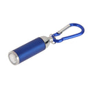 Blue Useful Retracted Mini Pocket Carabina Torch LED Light Flashlight Lamp  A