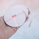 6Pcs electrode patches round massager physiotherapy self adhesive patch 8cm - OZ