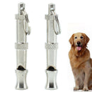 2 x Dog Training Whistle Adjustable High ultrasonic Sound key Chain Puppy acme