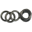 Spring Snap Hooks Gate O Ring Keyring Organizing Accessory Buckle Black