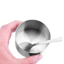 Stainless Steel Sugar Bowl And Sugar Spoon, Multi-Function Sugar Container  L3Z5