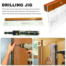 Drilling Jig,Premium Shelf Pin Drilling Jig Power Tool Accessory Jigs,Drill