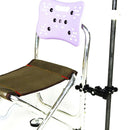 Portable Fishing Seat Practical Bracket Adjustable Holder Built-in Thread Simple