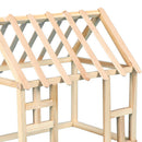 Log Cabin Unfinished Wood Cabin Kids Children Educational Toys Kids Play Fun