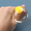 Funky Egg Splat Ball Stress Relief Eggs Yolk Balls stress ball Stuffed Splat Hn