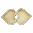 Multifunctional Jewelry Box DIY Art Decor Wooden Crafts Toys Gift Box J2M7