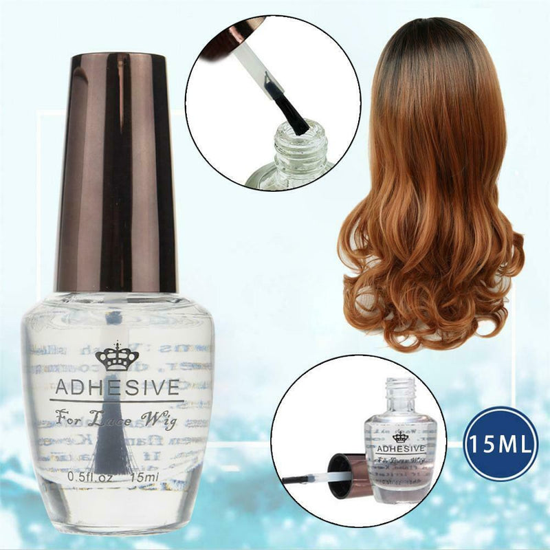 Salon Adhesive Bonding Glue DIY Lace Front Wig Hair Pieces Ultra Hold 15ML