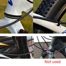 5 Roll Bike Frame Protection Tape 15x100cm Transparent Chain Stay Protector