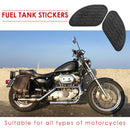 1 Pair Motorcycle Fuel Gas Tank Traction Pads Rubber Knee Grip Protectors