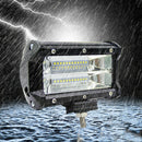 72W LED Work Light Bar Driving Lamp Fog Off Road Car Boat Truck