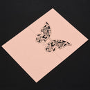 50pcs Butterfly Paper Place Card Holder Name Cards Table Number for Wedding M9U1