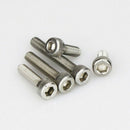 M3 Stainless Steel Hex Socket Head Cap Screws Nuts Assortment Kit, Hex Wren V5Z8