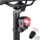 Bike Tail Light Anti-Theft Alarm Rechargeable Intelligent Light Perception