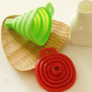Funnel Collapsible Set of 2, Foldable Funnel for Liquid Transfer 100% Food  V1Q1