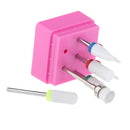 Ceramic Nail Drill Bits Set 7Pcs Safety Acrylic Nail Polishing Drill Bit