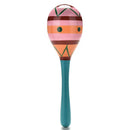 1x Wooden Maraca Wood Rattles Kids Percussion Musical Hand Instrument Shaker Kit
