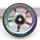 6cm Easywheel & Bolts for Folding Bike Replacement Accessories