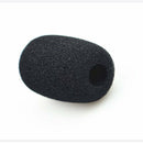 10 X Mini Microphone Windscreen Foam Cover for Lapel Lavalier Headset Mic Black