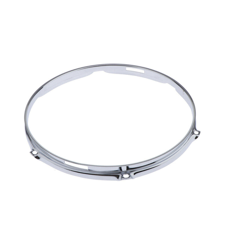 2 Pieces Die Cast Tom Drum Hoops Set 1.5mm Percussion Instrument Parts, 12 Inch