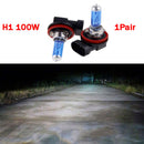 2* H11 12V 100W Xenon White 6000k Halogen Blue Car Head Light Lamp Globes Bulbs