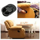 2X Durable Recliner Chair Sofa Couch Release Lever Replacement Metal Handle D3F8