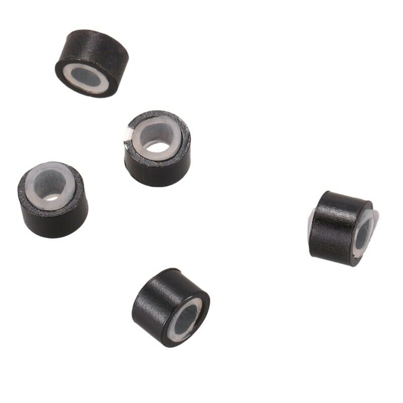 500 Pcs Black 5mm Silicone Lined Micro-ring Links Beads for I Stick Hair Ex V2R5