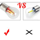 4Filament LED 1157 BAY15D 21/5W Car Reverse Backup Stop Brake Light Bulb White