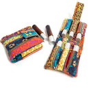 6 Slots Essential Oil Organizer Portable Folding 10ml Roller Bottle Travel Print