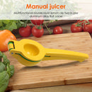 Aluminum Alloy Manual Lemon Orange Juicer Kitchen Citrus Fruit Squeezer