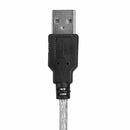 USB MIDI In-out Interface Cable Converter PC to Music Keyboard Adapter Wire A