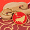 2021 Chinese Wind Ox Year Pendant Treasure Creative Fortune Car Keychain GiS Ew