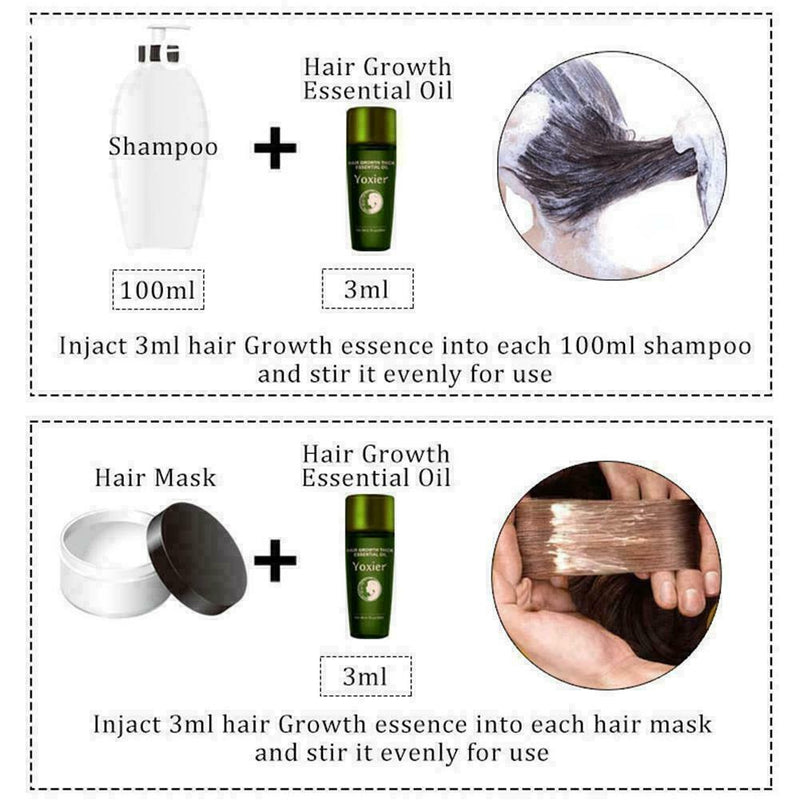 Herbal Hair Growth Essential Oil Improve Frizz Control Protect Hair Oil Sca P2A7