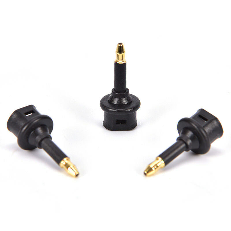 Toslink Optical Female to 3.5mm Male Mini Toslink Plug S/PDIFAdaptor Connector Z