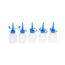 5X High quality 30ml Industrial Glue Gel Oil Plastic Squeeze Bottle OZ