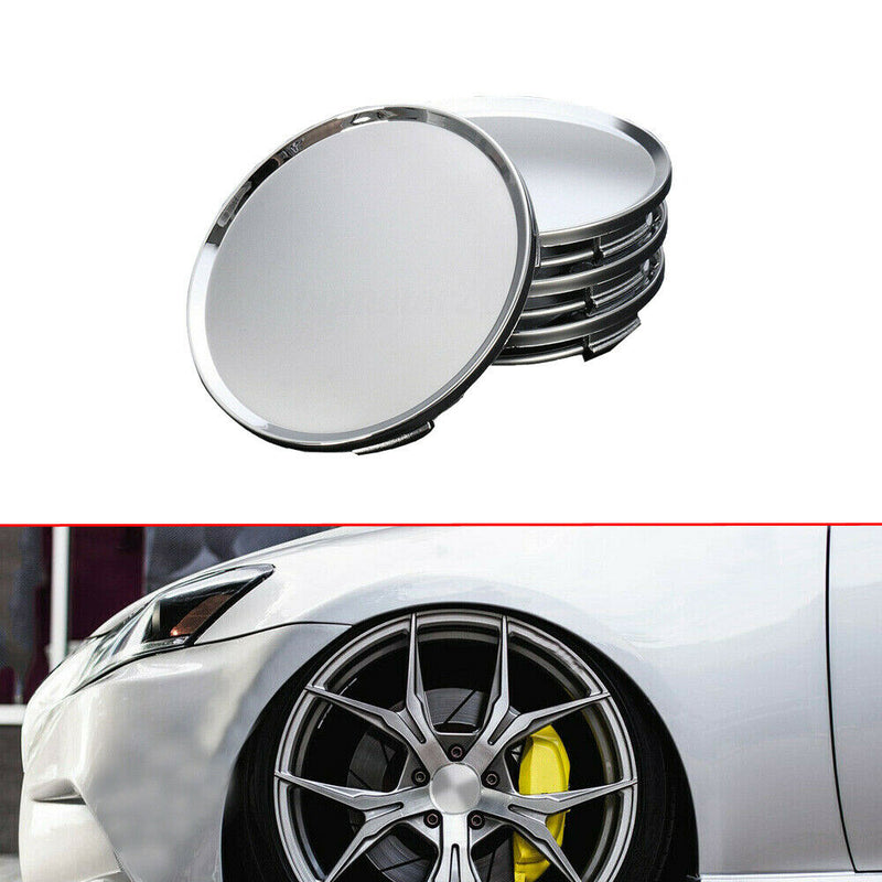 4x 63mm Car Wheel Center Cap Cover Tyre Tire Rim Hubs Cap Cover Car Accessories