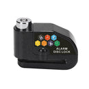 Waterproof Motorcycle Alarm Lock Bcycle Disc Brake Security Anti-theft Lock